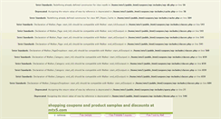 Desktop Screenshot of cuopons.mtx5.com