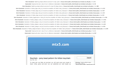 Desktop Screenshot of beads.mtx5.com