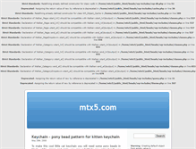 Tablet Screenshot of beads.mtx5.com